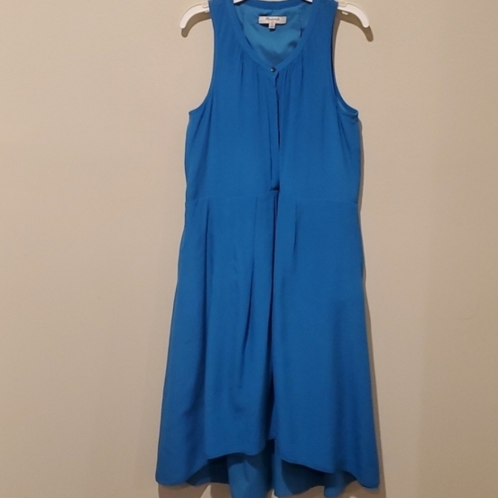 ❤ MADEWELL 100% SILK DRESS W/ POCKETS, XS 80986